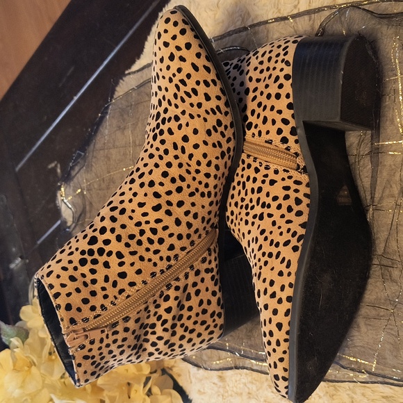 Leopard Print Booties by Cityclassified - Picture 3 of 5